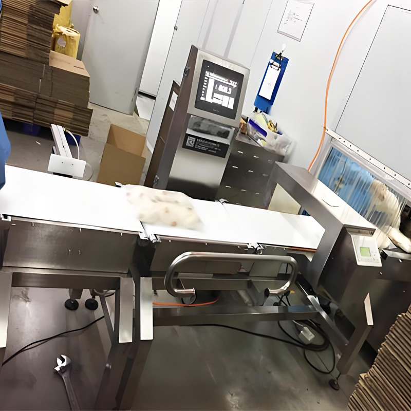 食品行业重量与金属检测一体机的应用案例